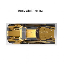 MJX 16210 RC Car Parts Body Shell-Yellow