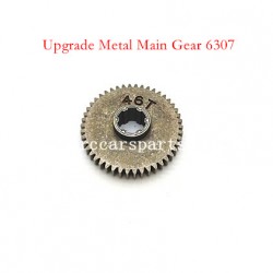 Upgrade Metal Main Gear 6307 For SCY RC Car 16307 PRO Parts