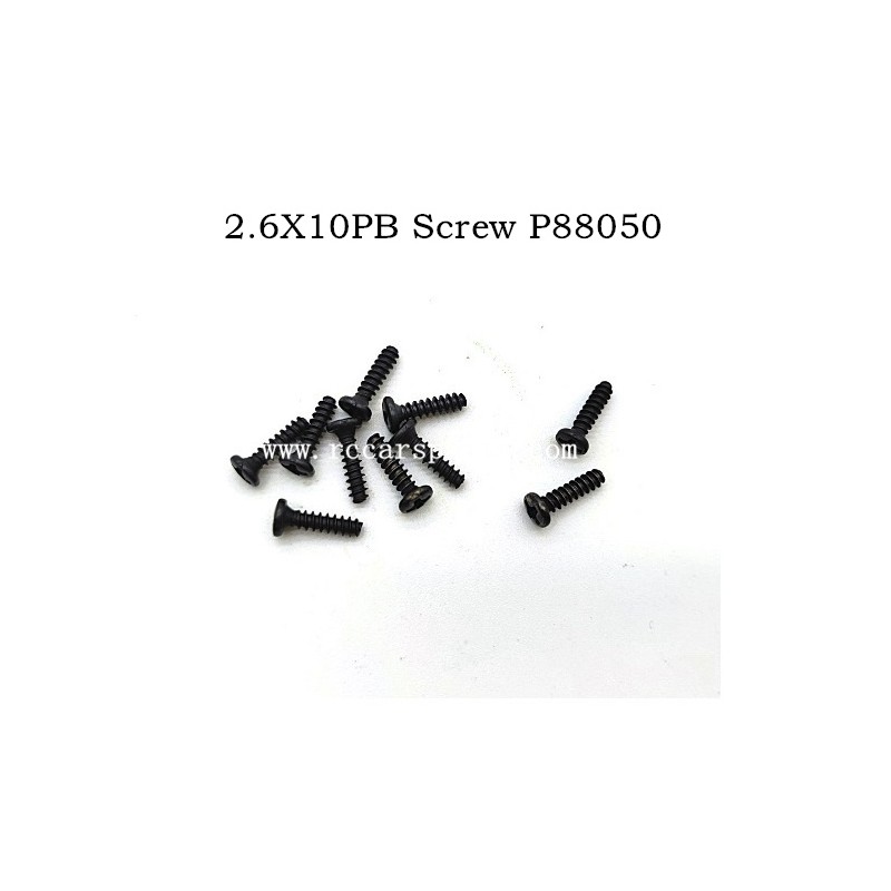 2.6X10PB Screw P88050 For ENOZE 9000E RC Car Parts