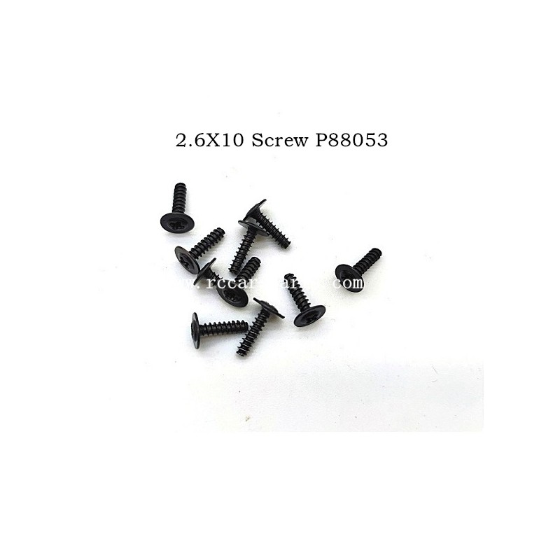 For ENOZE 9000E RC Car Parts 2.6X10 Screw P88053