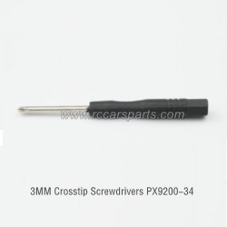 PXtoys 9200 Spare Parts 3MM Crosstip Screwdrivers PX9200-34