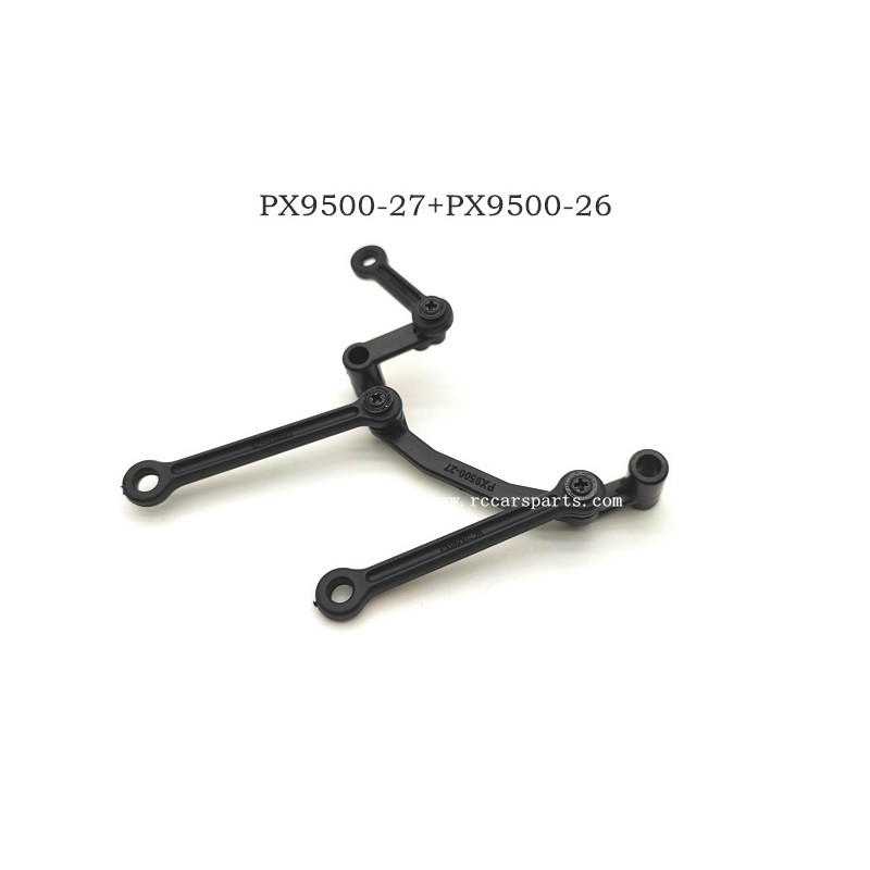 ENOZE 9501E Spare Parts Steering Linkage+Steering Rod+Servo Rod PX9500-27+PX9500-26+PX9500-28
