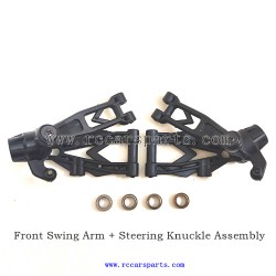 RC Car ENOZE 9503E Parts Front Swing Arm+Steering Knuckle Assembly