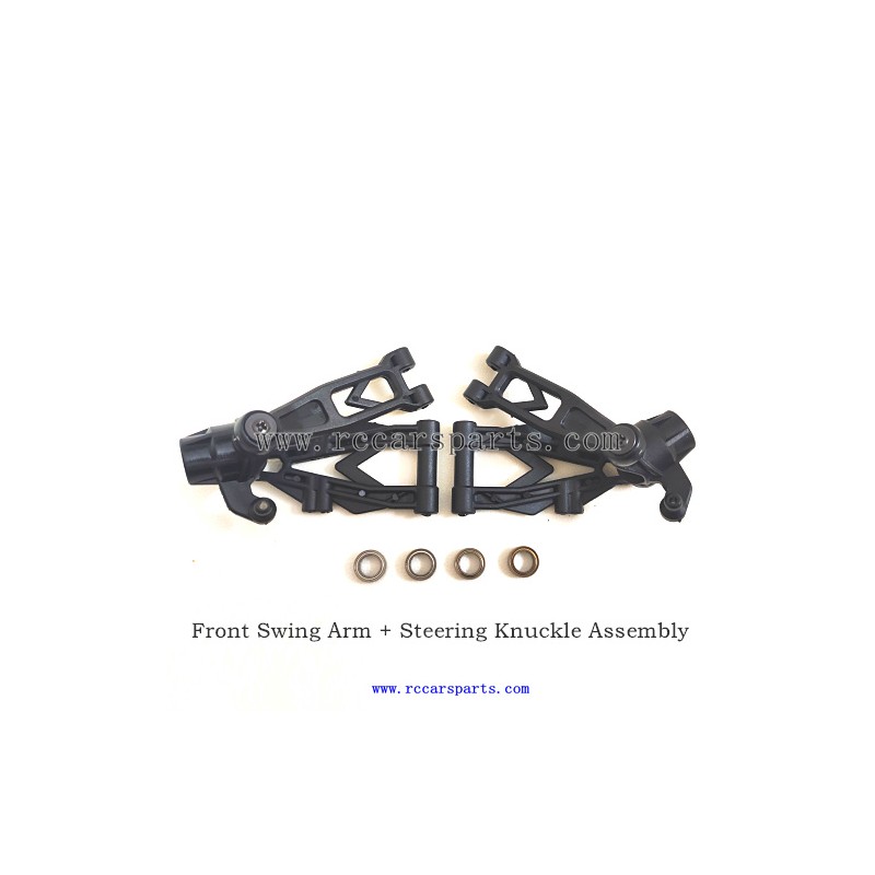 RC Car ENOZE 9503E Parts Front Swing Arm+Steering Knuckle Assembly