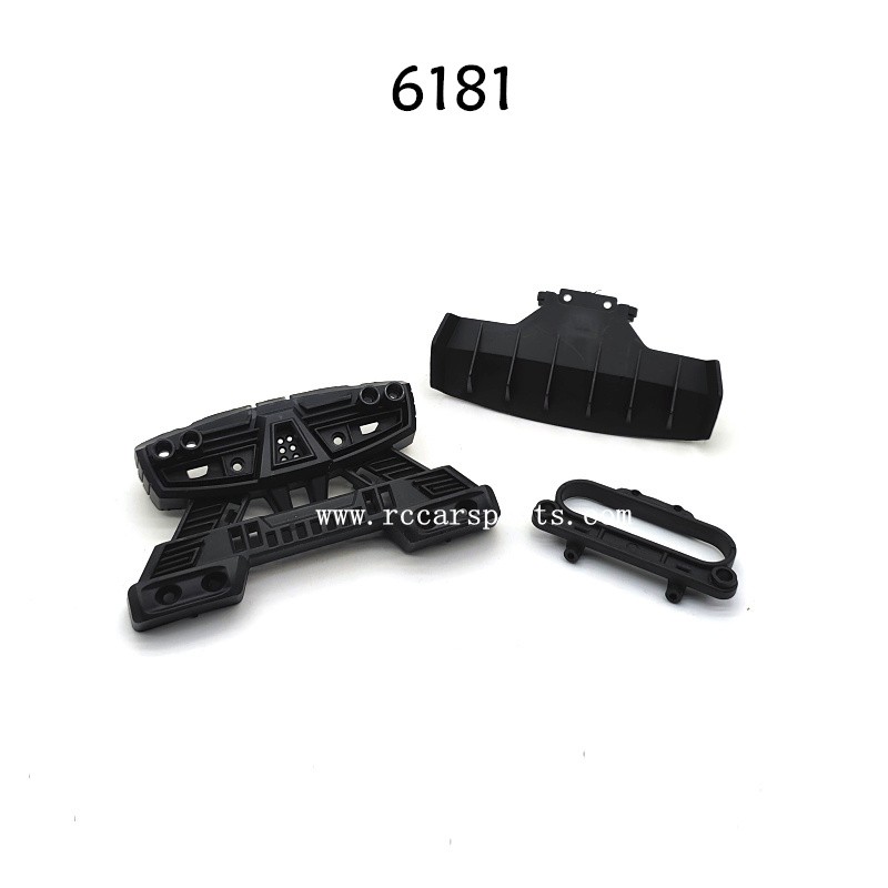 SCY 16307PRO RC Car Parts Rear Bumper 6181