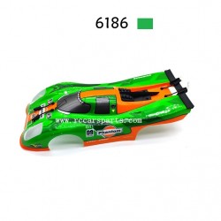 SCY 16307PRO RC Car Parts Body Shell 6186 Green