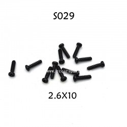 HBX 2103 Spare Screws Parts 2.6x10mm S029