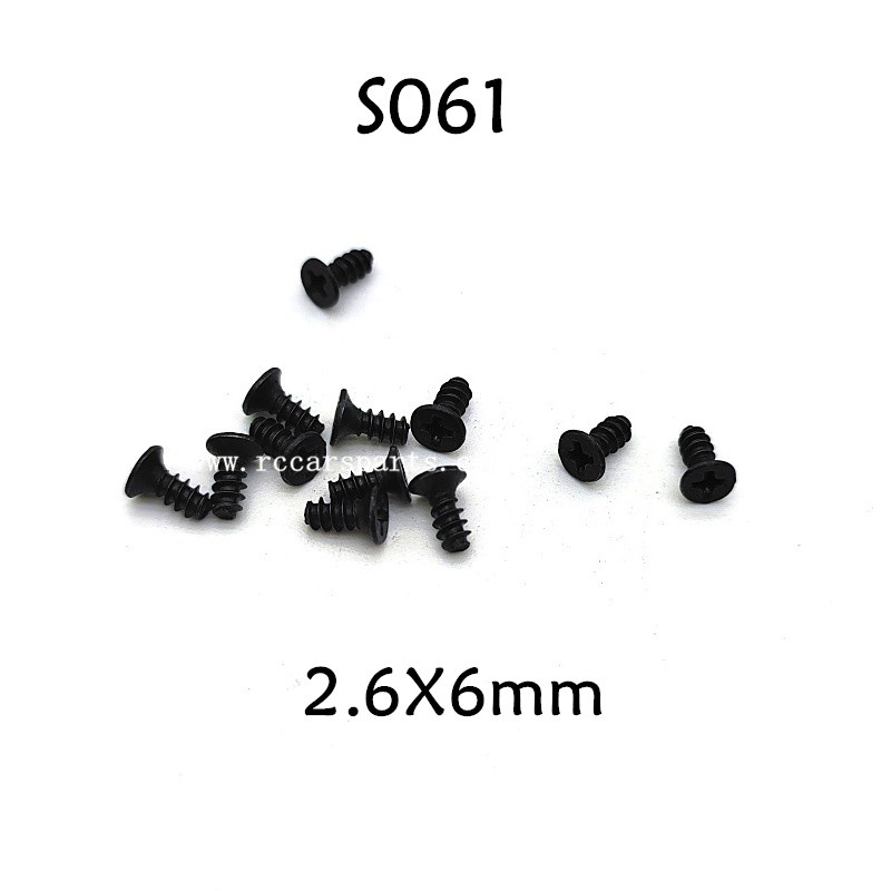 HBX 2105A Spare Parts Screws KBHO2.6X6mm S061