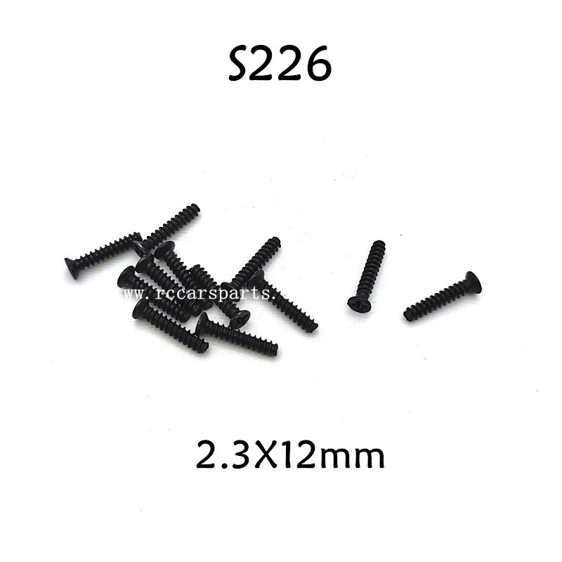1/10 RC Car HBX 2996 Parts Screws 2.3X12mm S226