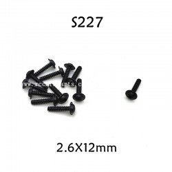 HBX 2105A Spare Parts Screws PWTHO2.6X12mm S227