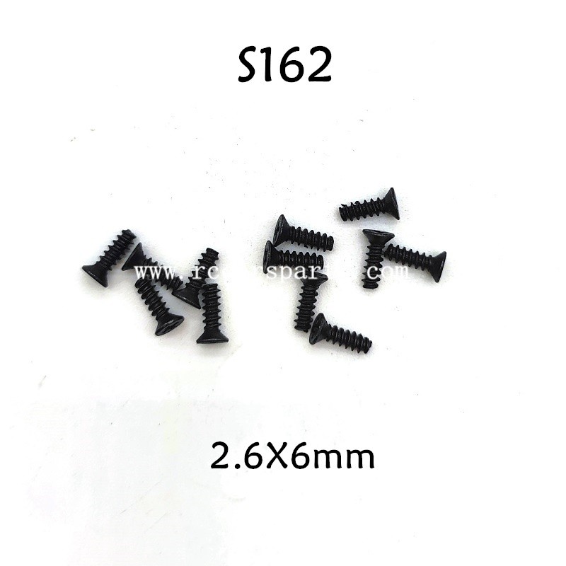 RC Car Parts Screws 2.6X6mm S162 For HBX 903