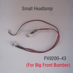 PXtoys Piranha 9200 Small Headlamp (For Big Front Bumber) PX9200-43