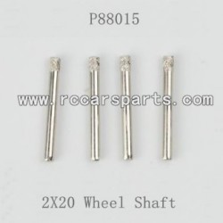 2X20 Wheel Shaft P88015