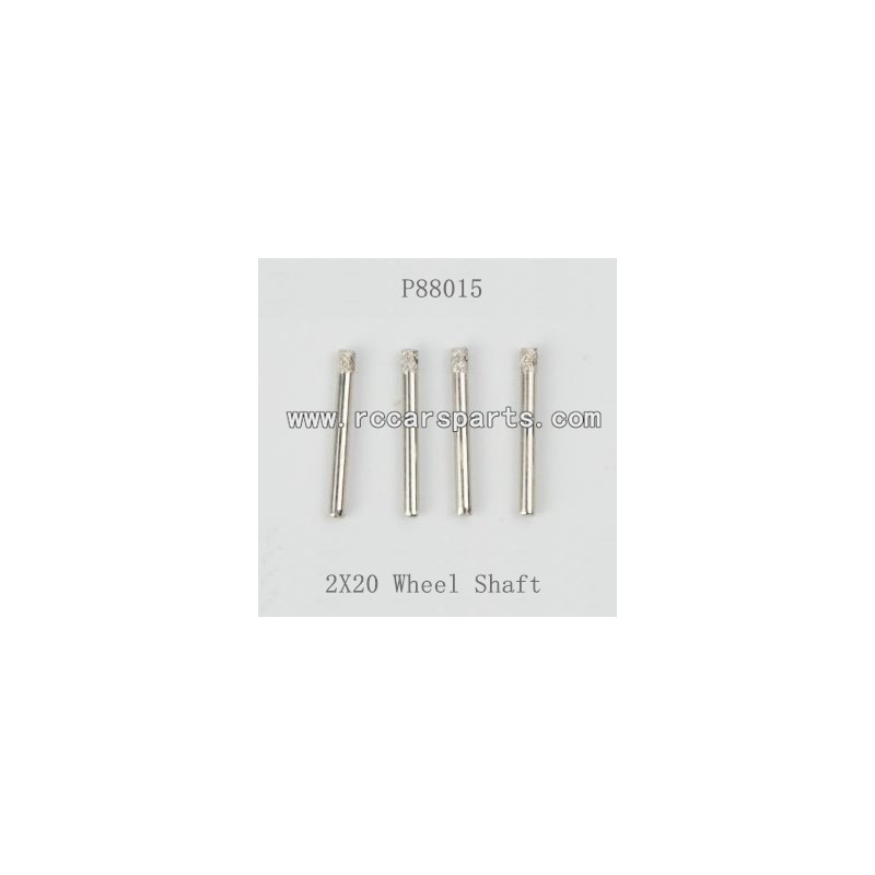 2X20 Wheel Shaft P88015