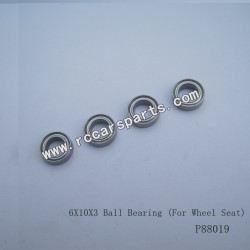 6X10X3 Ball Bearing P88019 (For Wheel Seat)