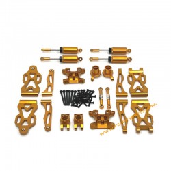 RC Car Parts Upgrade Alloy Kit Gold For SCY 16104 PRO