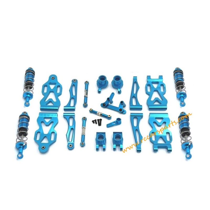 Upgrade Alloy Kit-Blue For SCY 16104 PRO Parts