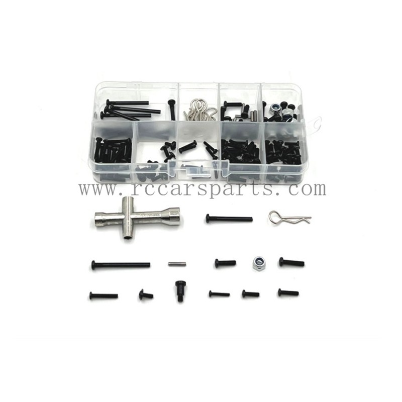 SCY 16104 RC Car Upgrade Metal Parts-Special Screws Kit