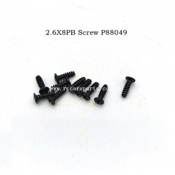Parts Screw 2.6X8PB P88049 For ENOZE 9004E RC Car