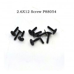 Screw P88054 2.6X12 For ENOZE 9003E RC Car Parts