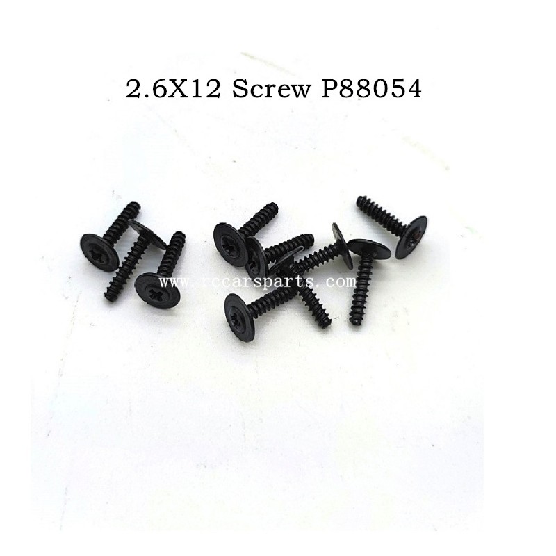 Screw P88054 2.6X12 For ENOZE 9003E RC Car Parts