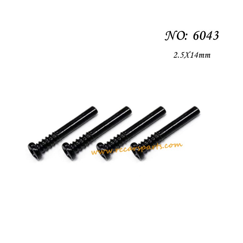 SCY 16104 PRO RC Car Accessories Screw 2.5X14mm 6043