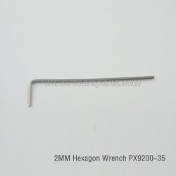 Pxtoys 9204E Parts 2MM Hexagon Wrench PX9200-35