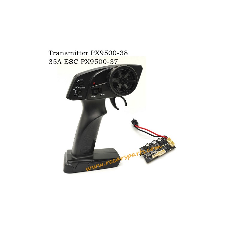 RC Car ENOZE 9503E Parts Transmitter PX9500-38+35A ESC PX9500-37