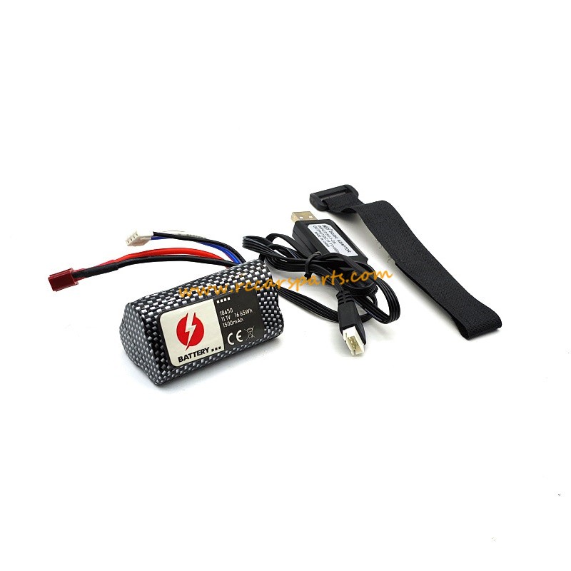RC Car ENOZE 004E Parts 11.1V-1500mAh Battery+11.1V-USB Charger+Battery Strap