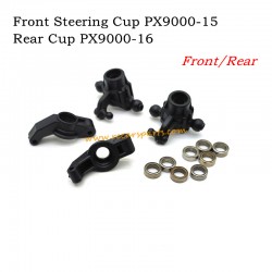 ENOZE 9003E Accessories Front Steering Cup+Rear Cup PX9000-15+PX9000-16 (With Ball Bearing)