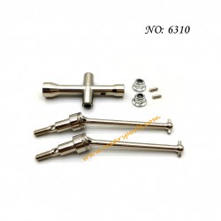 Suchiyu SCY-16102 PRO Parts Upgrade Metal Front Drive Shaft Kit 6310