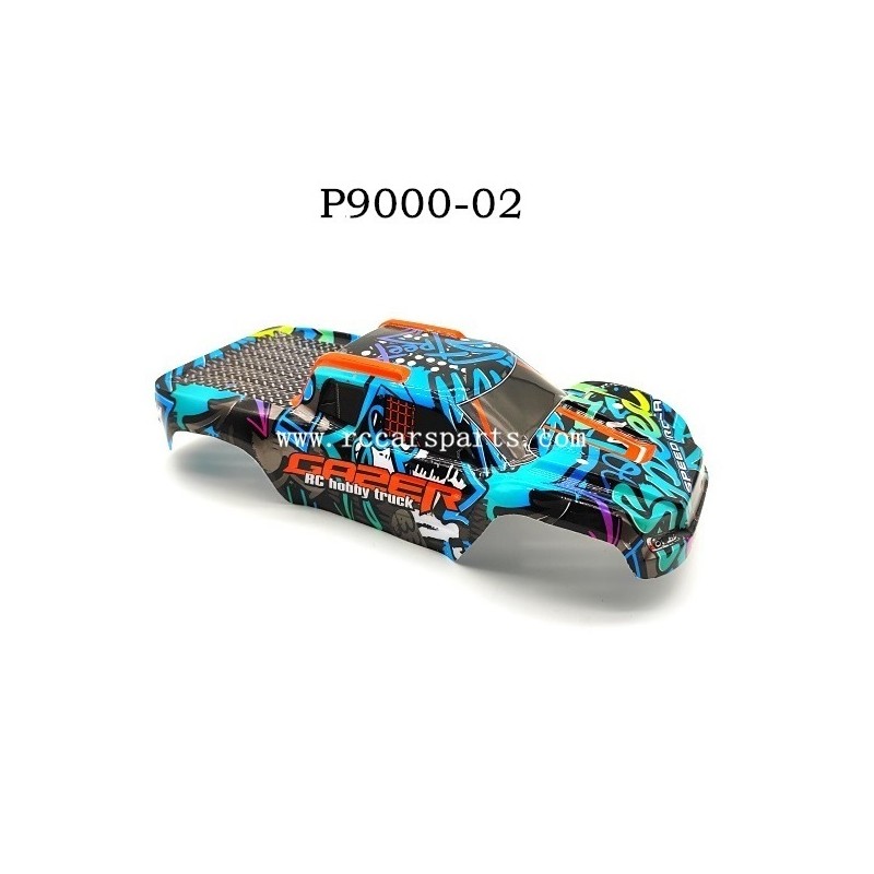 ENOZE NO.9000E Parts Car Body P9000-02 Graffiti Blue