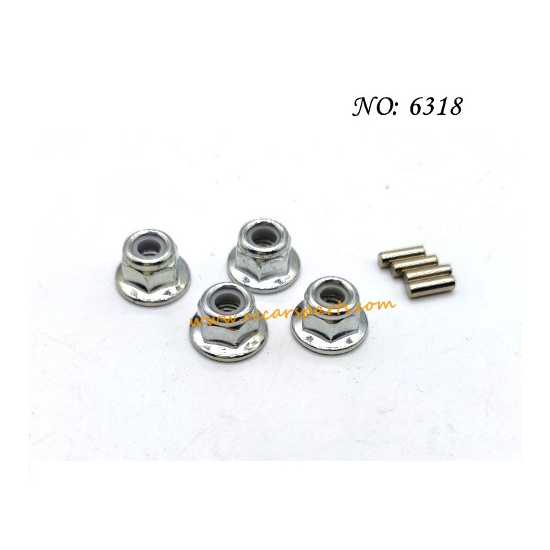 SCY 16102 PRO Parts M4 Locknut 6318