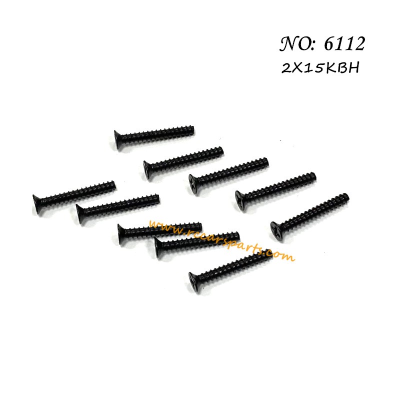 RC Car SCY 16101 Parts Screw 2X15KBH 6112