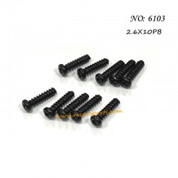 SCY-16102 Spare Parts Screw 2.6X10PBH 6103