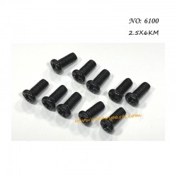 RC Car Parts Screw 2.5X6KM 6100 For SCY-16106