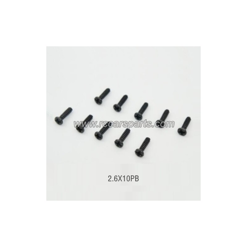 Pxtoys 9203E Parts 2.6X10PB Round Head Screw P88023