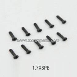 Pxtoys 1.7X8PB Screw P88028 For 9204E 1/10 RC Car Parts