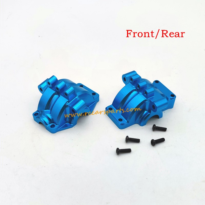 ENOZE 004E Upgrade Modification Parts Front/Rear Gearbox Cover-Blue