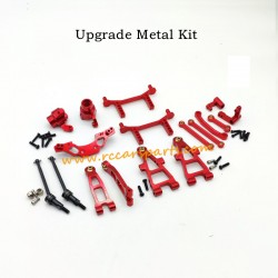 Upgrade Alloy Kit-Red For RC Car ENOZE 9501E
