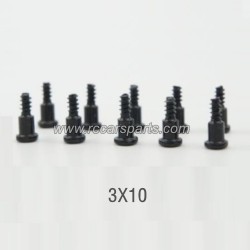 PXtoys 9203E RC Truck Parts 3X10 Step Screw P88036