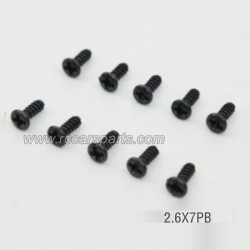 PXtoys 9202 Truck Parts 2.6X7PB Round Head Screw P88022