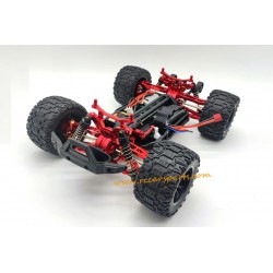 Enoze 9002E upgraded full metal kit installation effect as shown in the picture