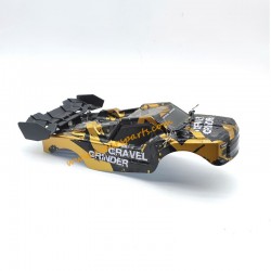 ENOZE 004E 1/14 RC Car Parts Body Shell-Yellow