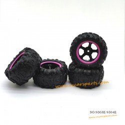 RC Car ENOZE 9303E Parts Wheels-Pink 4Pcs