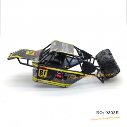 1/18 RC Car ENOZE 9303E Spare Parts Body Shell-Yellow