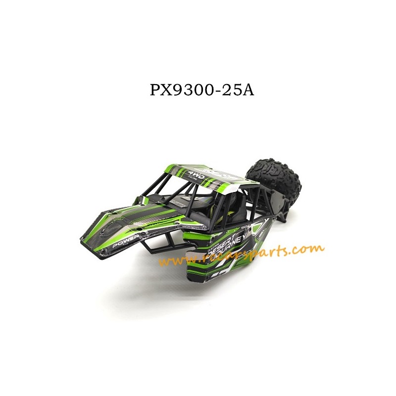 PXtoys 9303 RC Truck Parts Car Shell Green PX9300-25A