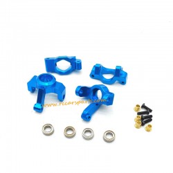 ENOZE 9300E Upgrade Parts Metal Steering Universal Wheel-Blue