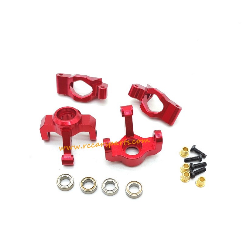 ENOZE 9300E Upgrade Parts Alloy Steering Universal Wheel-Red