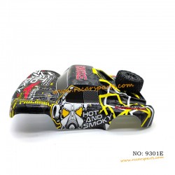 ENOZE 9301E RTR RC Car Parts Body Shell-Yellow